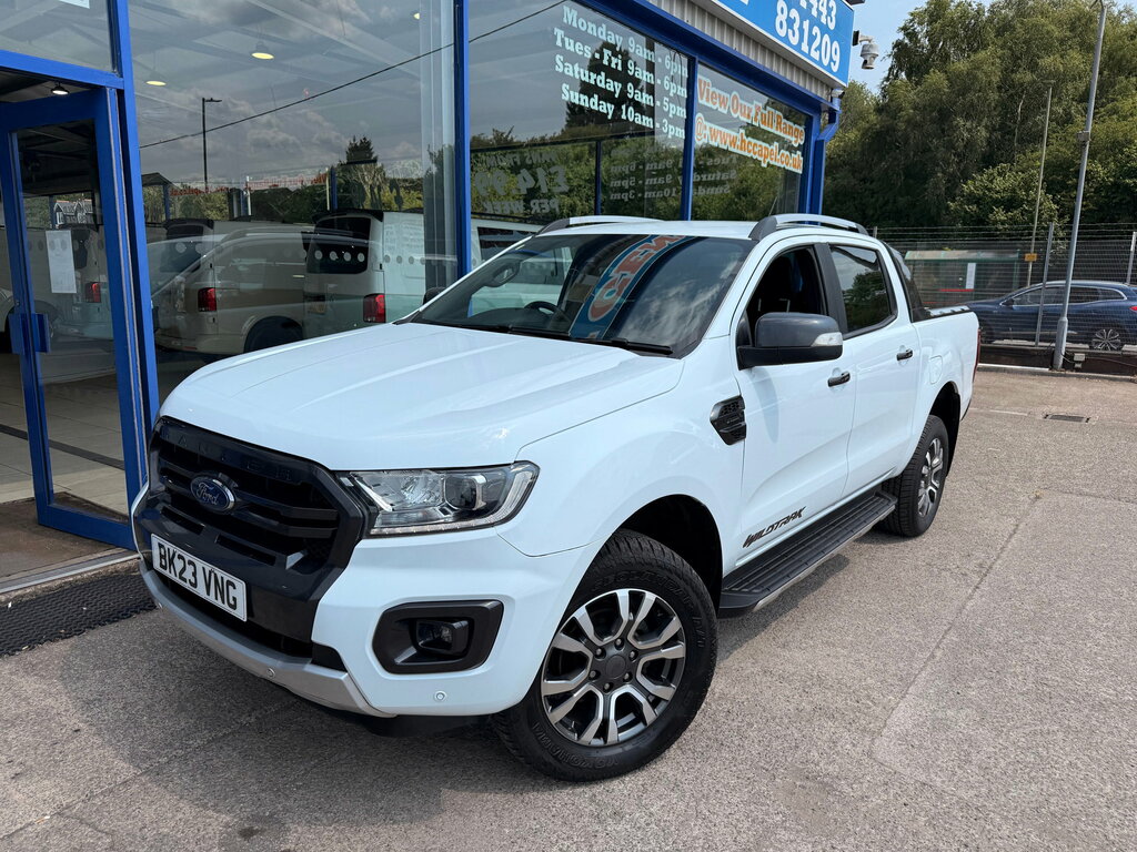 Ford Ranger 2.0 Ecoblue Wildtrak Pickup Double Cab White