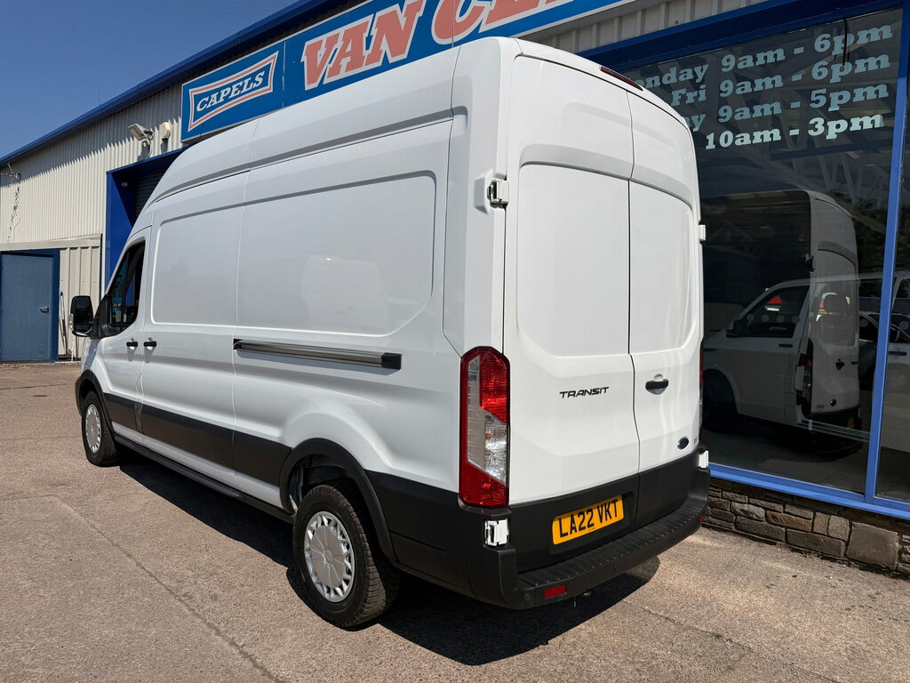 Ford Transit Custom 2.0 350 Ecoblue Leader Panel Van LA22VKT White #4