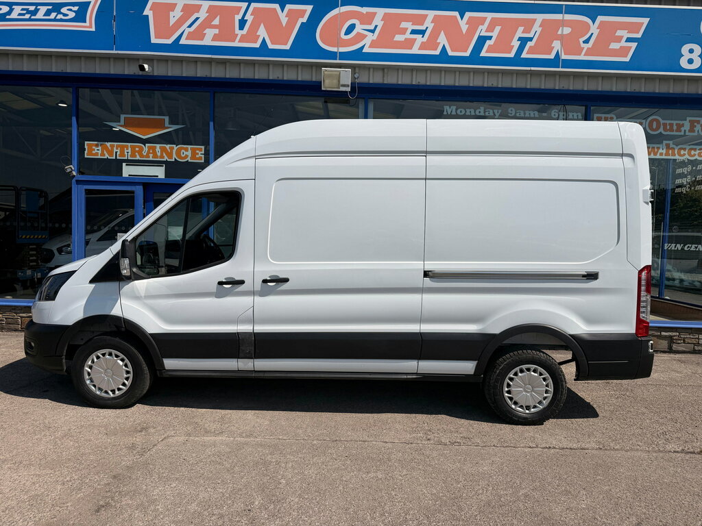 Ford Transit Custom 2.0 350 Ecoblue Leader Panel Van LA22VKT White #3