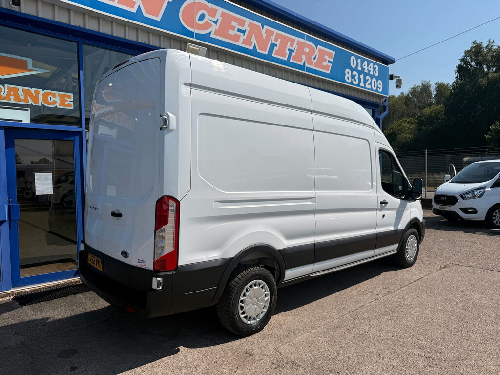Ford Transit Custom 2.0 350 Ecoblue Leader Panel Van LA22VKT White #6