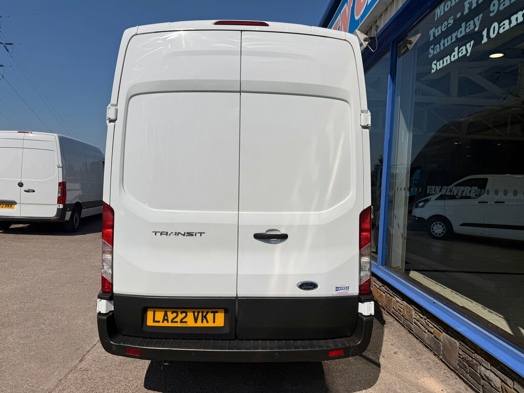 Ford Transit Custom 2.0 350 Ecoblue Leader Panel Van LA22VKT White #5