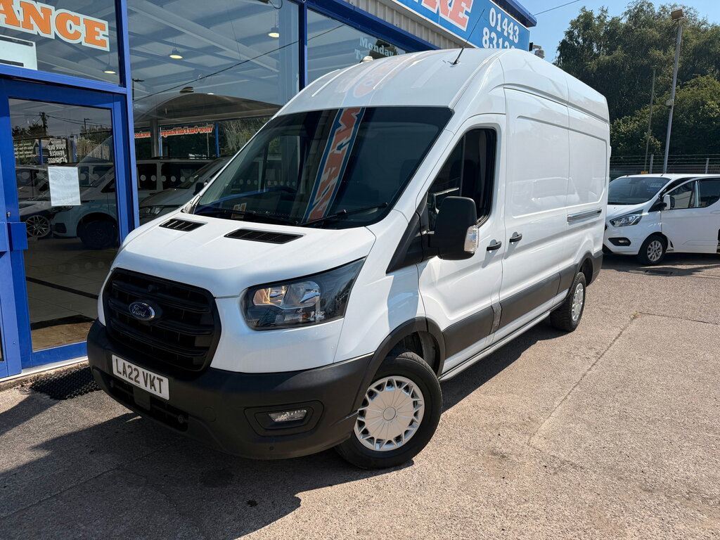 Ford Transit Custom 2.0 350 Ecoblue Leader Panel Van White