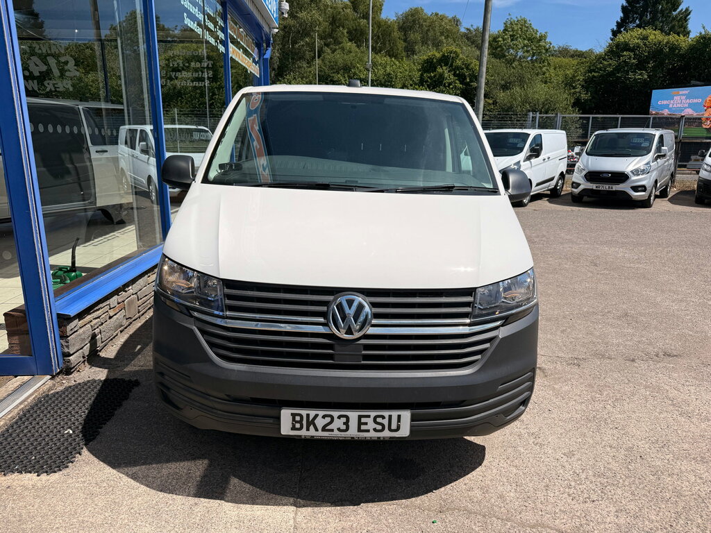 Volkswagen Transporter 2.0 Tdi T32 Startline Panel Van BK23ESU White #2