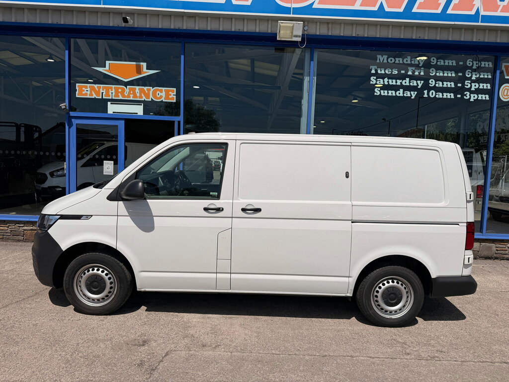 Volkswagen Transporter 2.0 Tdi T32 Startline Panel Van BK23ESU White #3