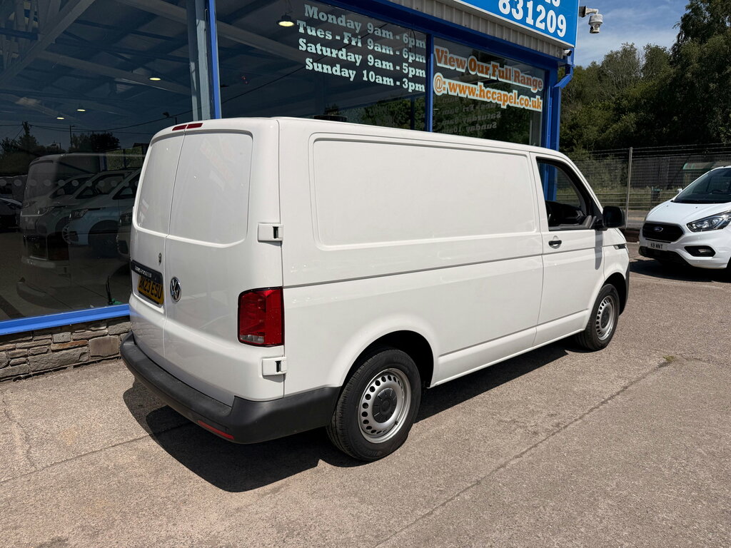 Volkswagen Transporter 2.0 Tdi T32 Startline Panel Van BK23ESU White #6