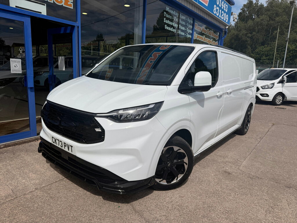 Ford Transit Custom 2.0 300 Ecoblue Leader Panel Van White