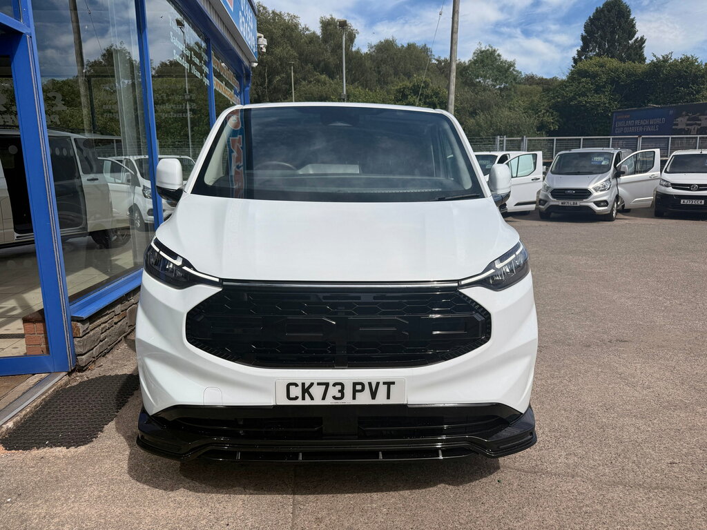 Ford Transit Custom 2.0 300 Ecoblue Leader Panel Van CK73PVT White #2