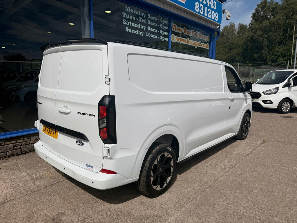 Ford Transit Custom 2.0 300 Ecoblue Leader Panel Van CK73PVT White #6