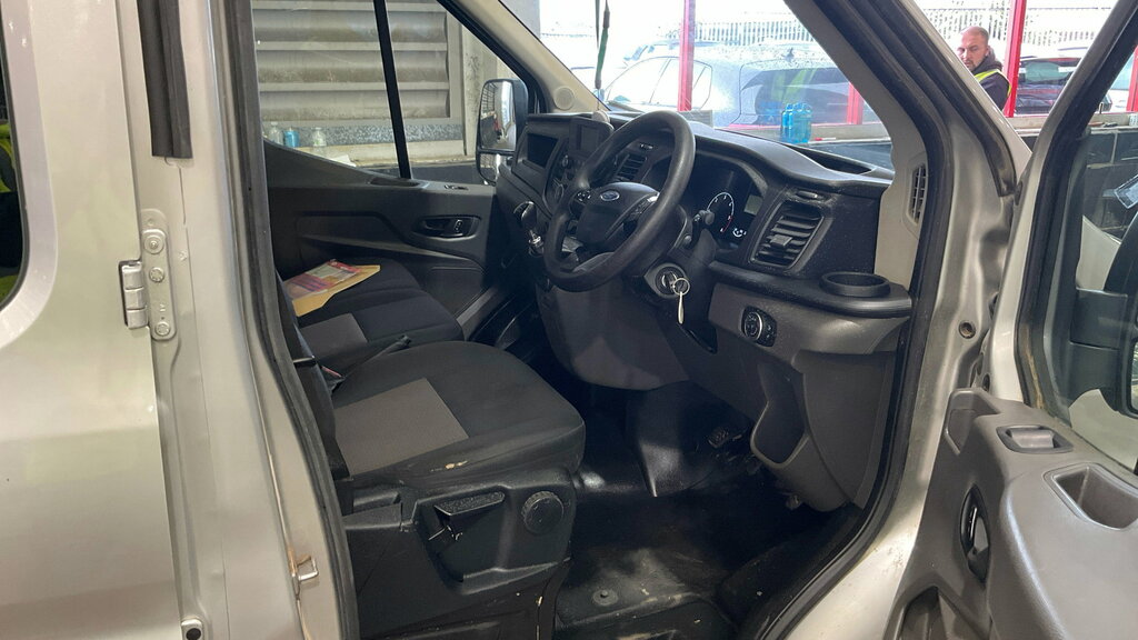 Ford Transit Custom 2.0 350 Ecoblue Leader Double Cab Tipper Diese SL72VVC Silver #5
