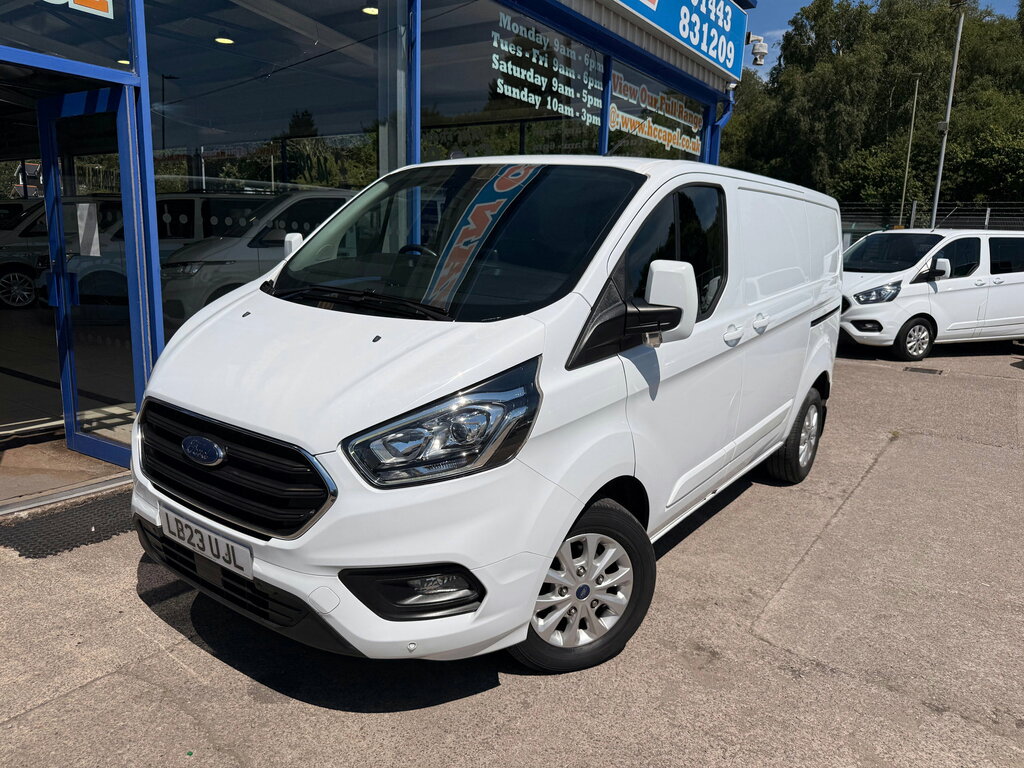 Ford Transit Custom 2.0 300 Ecoblue Limited Panel Van Manua White