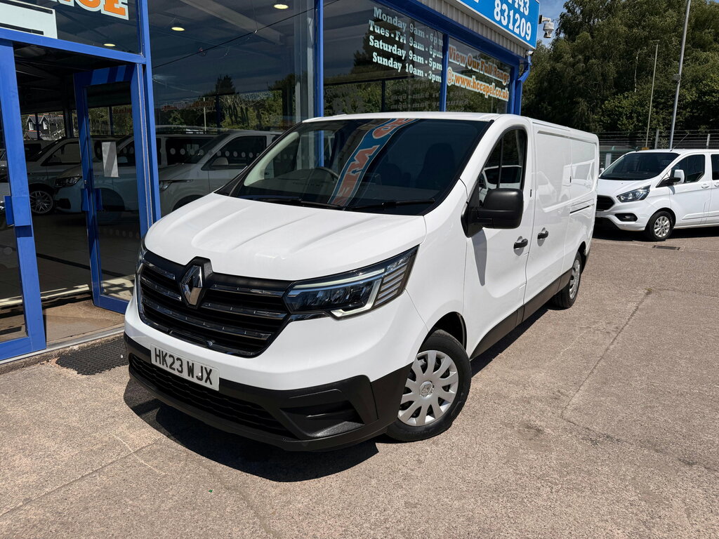 Renault Trafic 2.0 Dci Blue Ll30 Business Panel Van M White