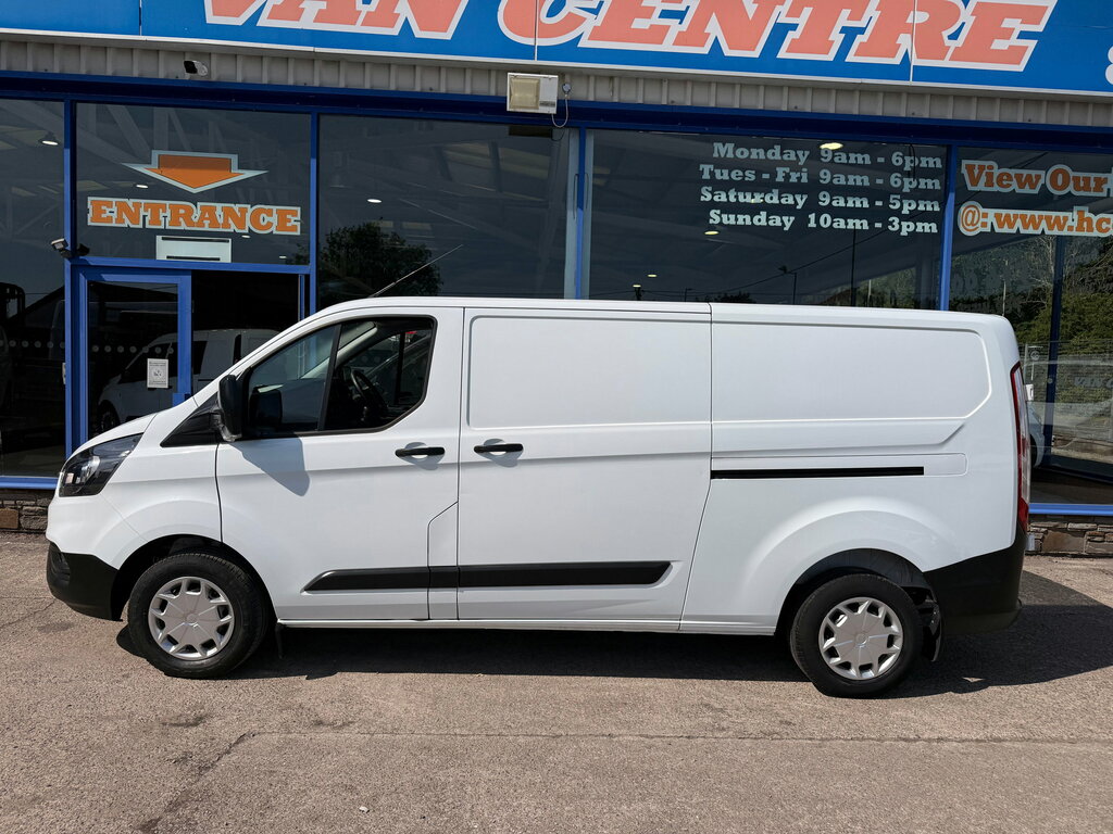 Ford Transit Custom 2.0 300 Ecoblue Leader Panel Van AE22KUH White #3
