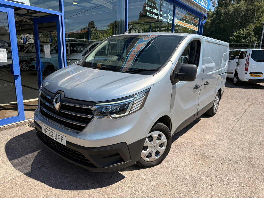 Renault Trafic 2.0 Dci Blue Sl30 Business Panel Van M Grey