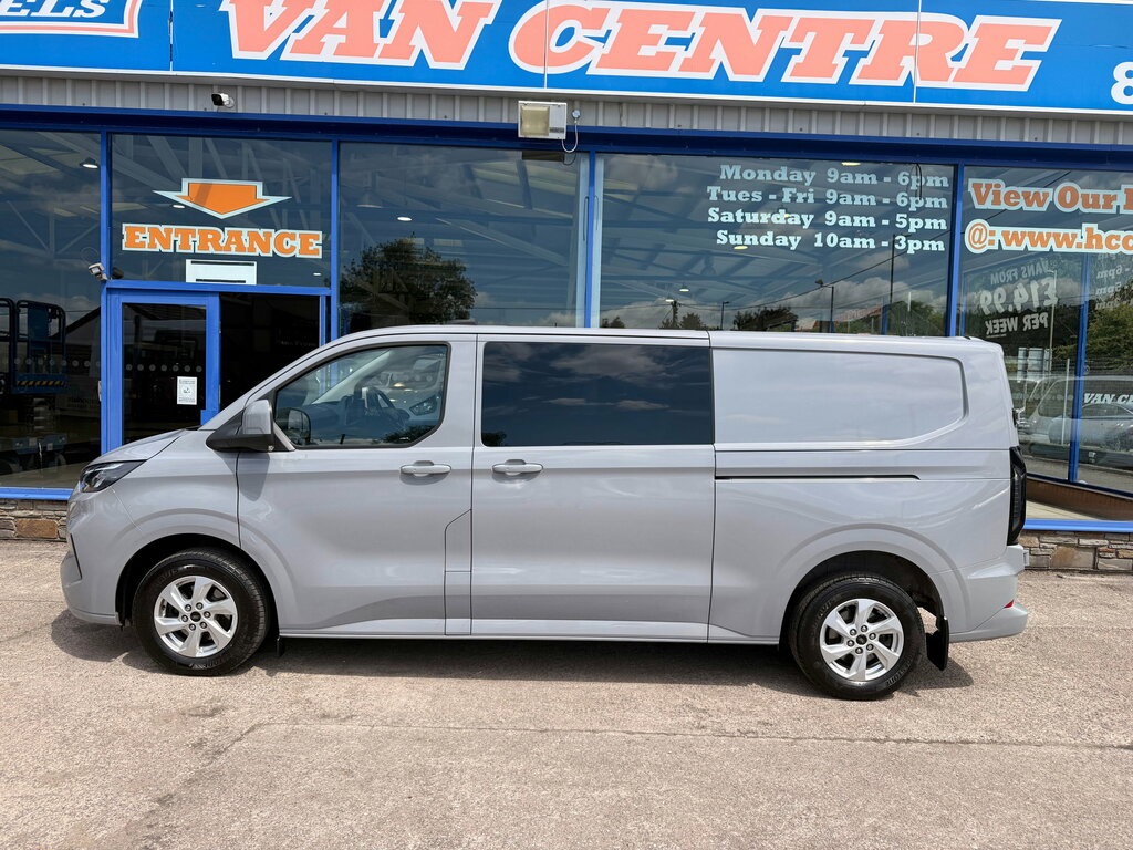 Ford Transit Custom 2.0 320 Ecoblue Limited Crew Van Double Cab Di HV74UHH Grey #3