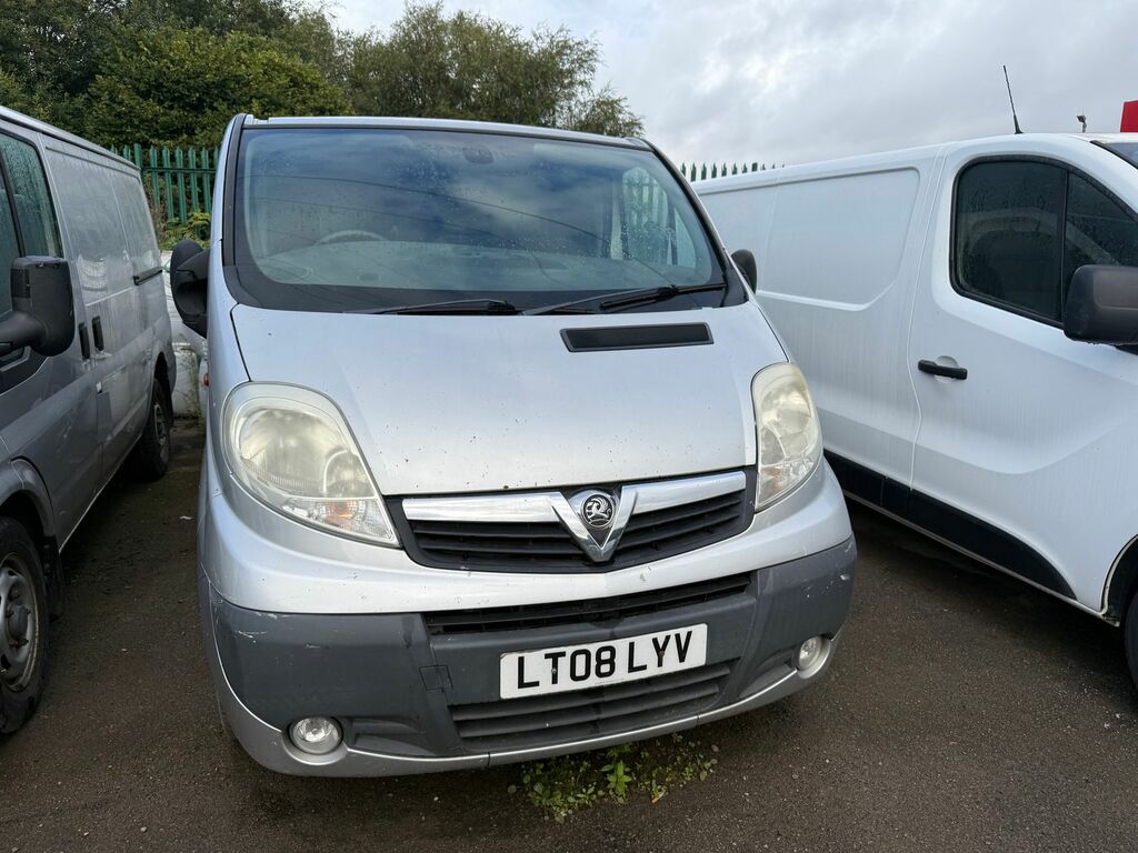 Vauxhall Vivaro 2.0 Cdti Sportive Panel Van Fwd Silver