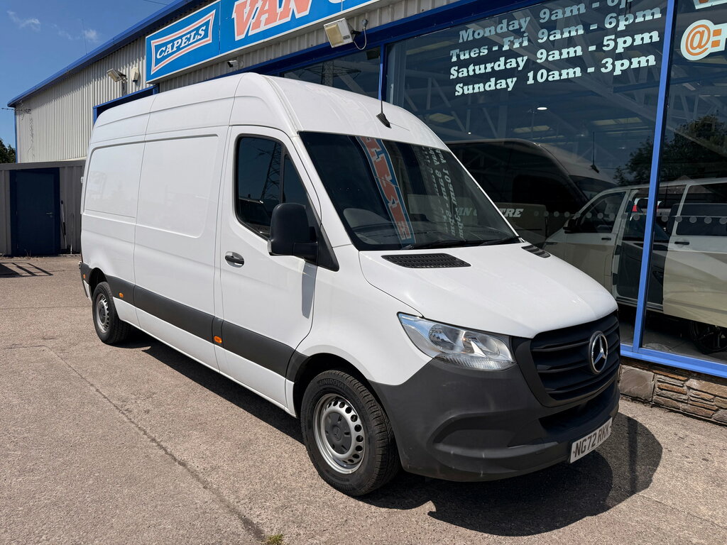 Mercedes-Benz Sprinter 2.0 315 Cdi Progressive Rwd L3 H2 Euro 6 Ss White #7