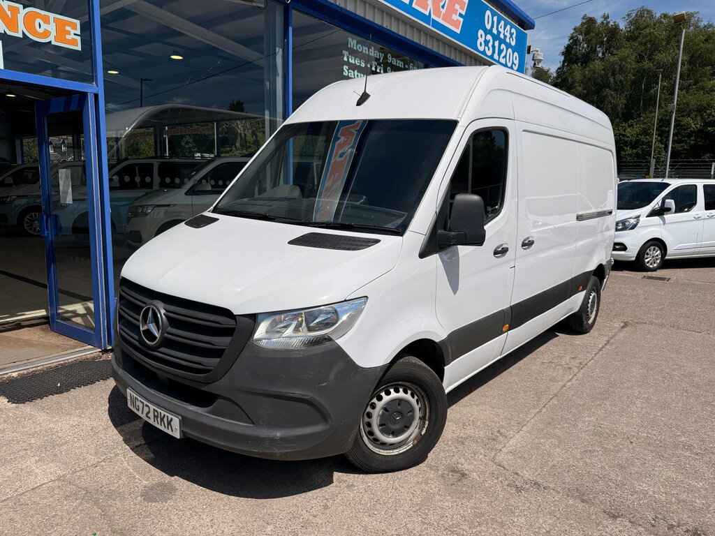 Mercedes-Benz Sprinter 2.0 315 Cdi Progressive Panel Van Manua White