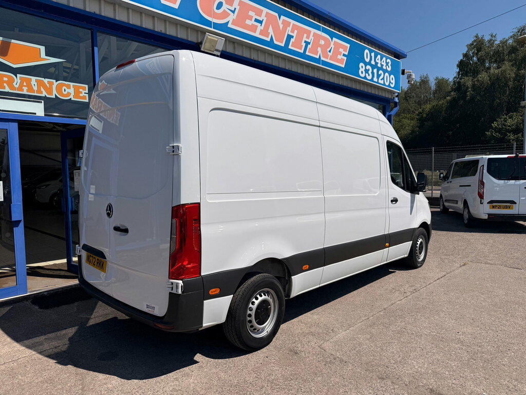 Mercedes-Benz Sprinter 2.0 315 Cdi Progressive Panel Van Manua NG72RKK White #6