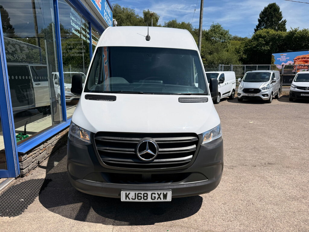 Mercedes-Benz Sprinter 2.1 314 Cdi Panel Van Fwd L2 H2 White #2