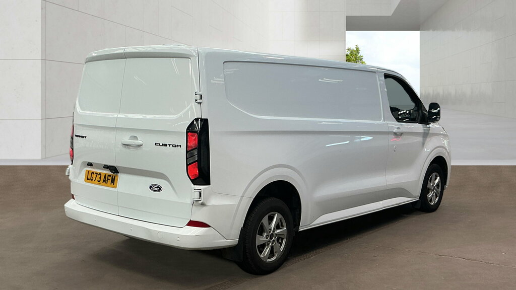 Ford Transit Custom 2.0 300 Ecoblue Limited Panel Van Manua LC73AFM White #4