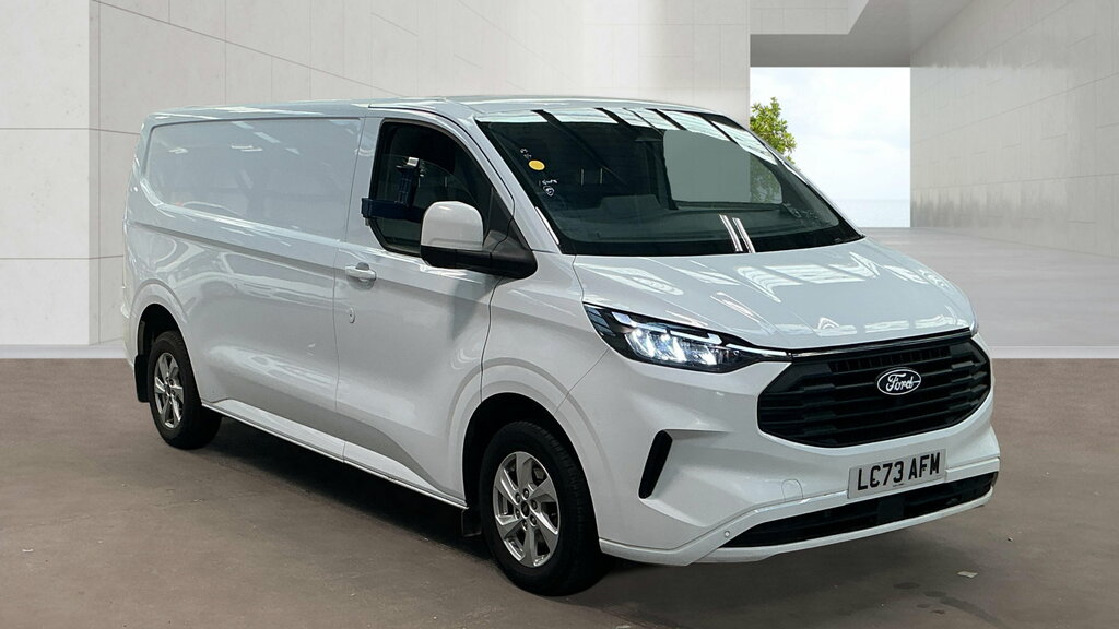 Ford Transit Custom 2.0 300 Ecoblue Limited Panel Van Manua LC73AFM White #2