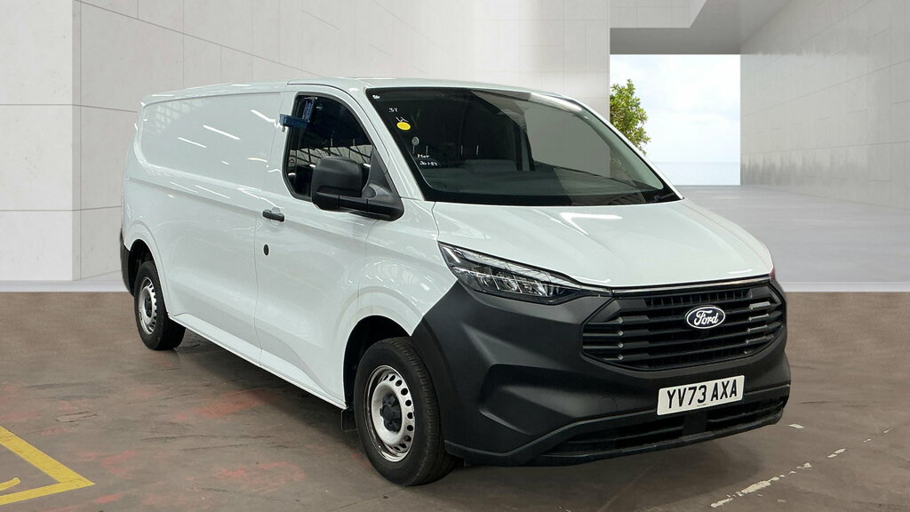 Ford Transit Custom 2.0 320 Ecoblue Leader Panel Van YV73AXA White #2