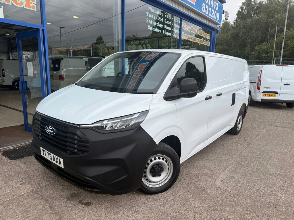 Ford Transit Custom 2.0 320 Ecoblue Leader Panel Van White
