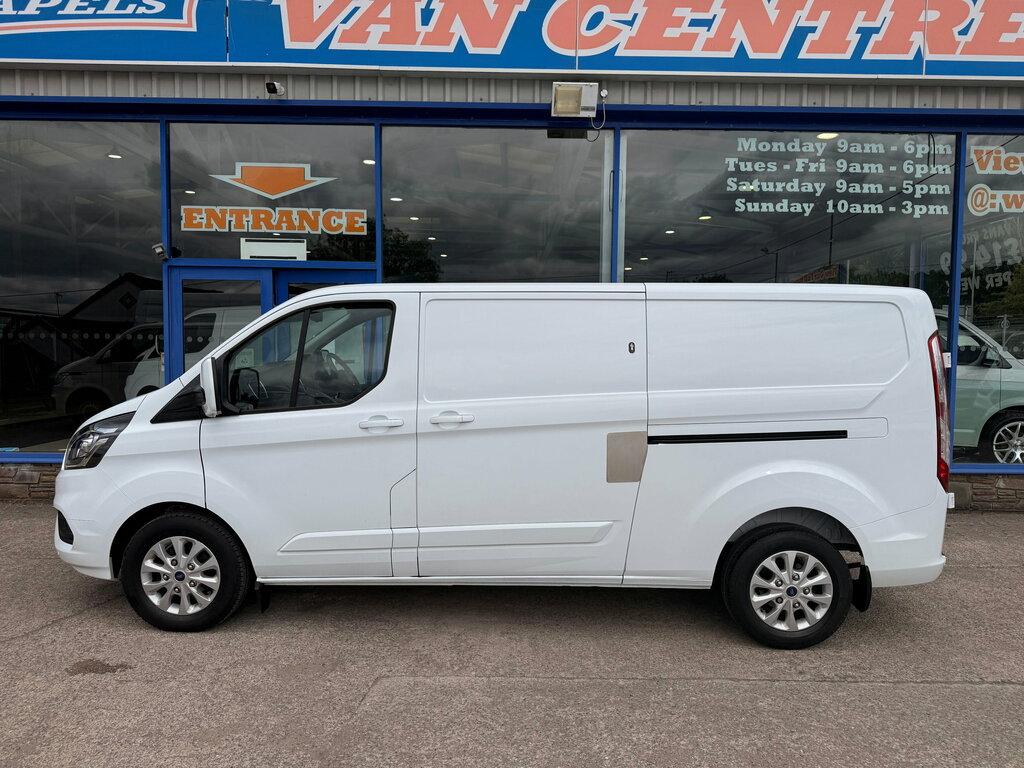 Ford Transit Custom 2.0 300 Ecoblue Limited Panel Van Manua HN23ZBJ White #3