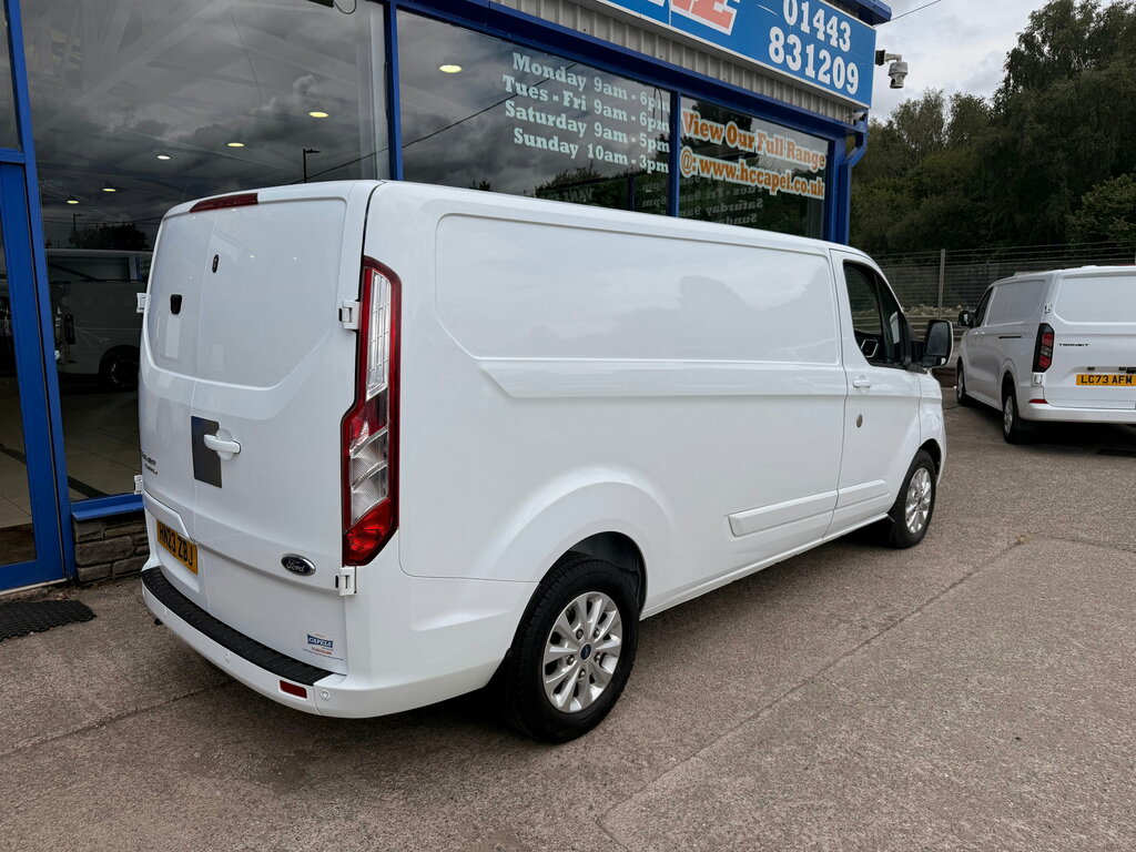 Ford Transit Custom 2.0 300 Ecoblue Limited Panel Van Manua HN23ZBJ White #6