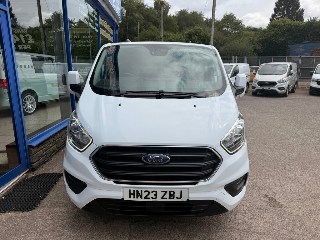 Ford Transit Custom 2.0 300 Ecoblue Limited Panel Van Manua HN23ZBJ White #2