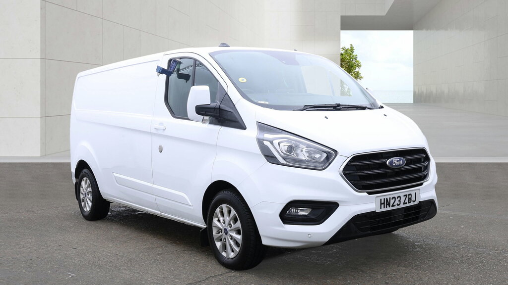 Ford Transit Custom 2.0 300 Ecoblue Limited Panel Van Manua HN23ZBJ White #2