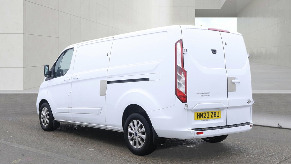 Ford Transit Custom 2.0 300 Ecoblue Limited Panel Van Manua HN23ZBJ White #3