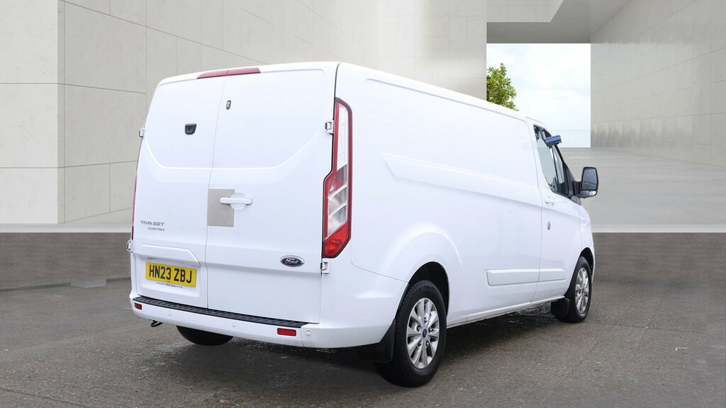 Ford Transit Custom 2.0 300 Ecoblue Limited Panel Van Manua HN23ZBJ White #4