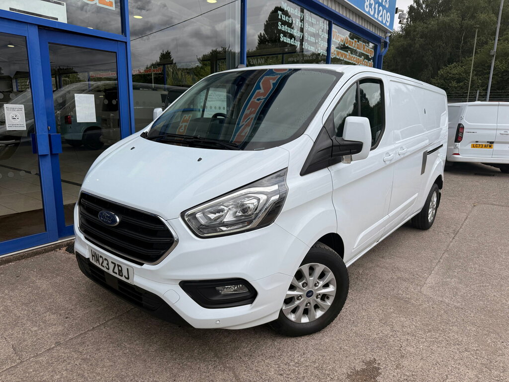 Ford Transit Custom 2.0 300 Ecoblue Limited Panel Van Manua White