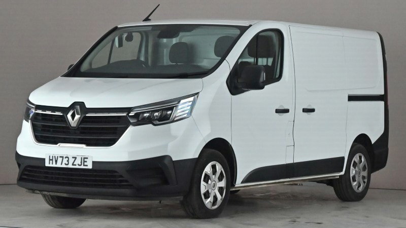 Renault Trafic 2.0 Dci Blue Sl28 Business Panel Van Ma White