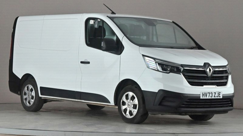 Renault Trafic 2.0 Dci Blue Sl28 Business Panel Van Ma White #2