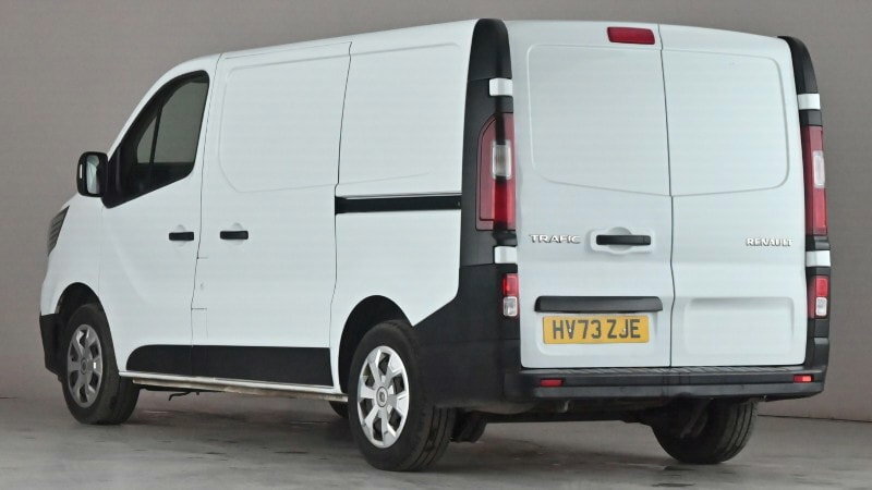 Renault Trafic 2.0 Dci Blue Sl28 Business Panel Van Ma White #3