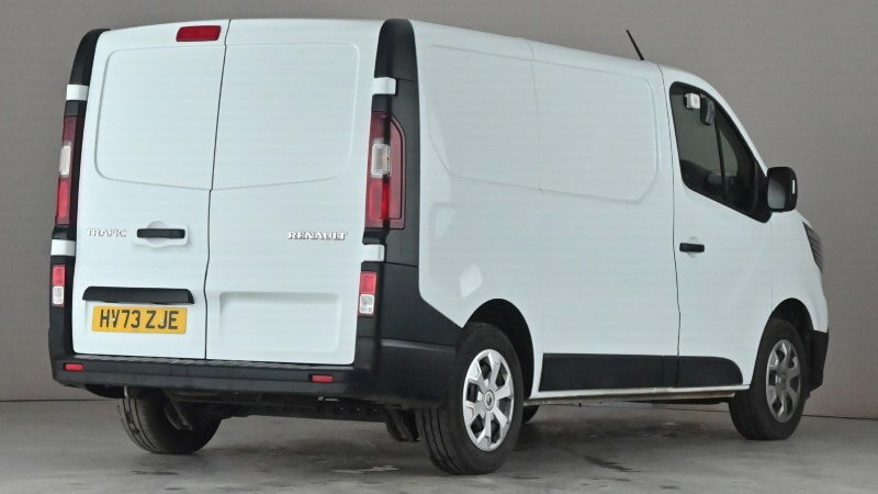 Renault Trafic 2.0 Dci Blue Sl28 Business Panel Van Ma White #4