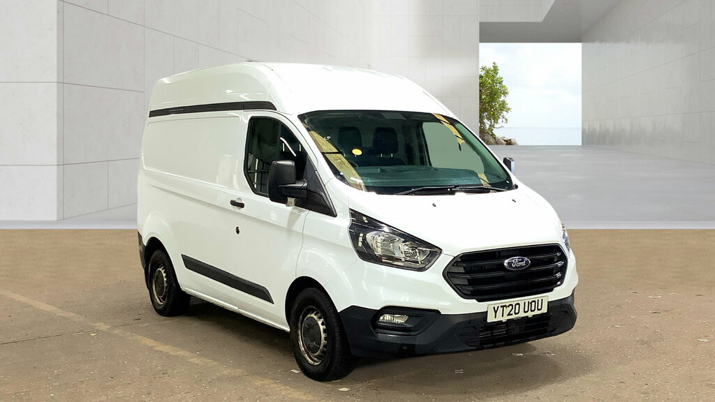 Ford Transit Custom 2.0 300 Ecoblue Leader Panel Van YT20UOU White #2