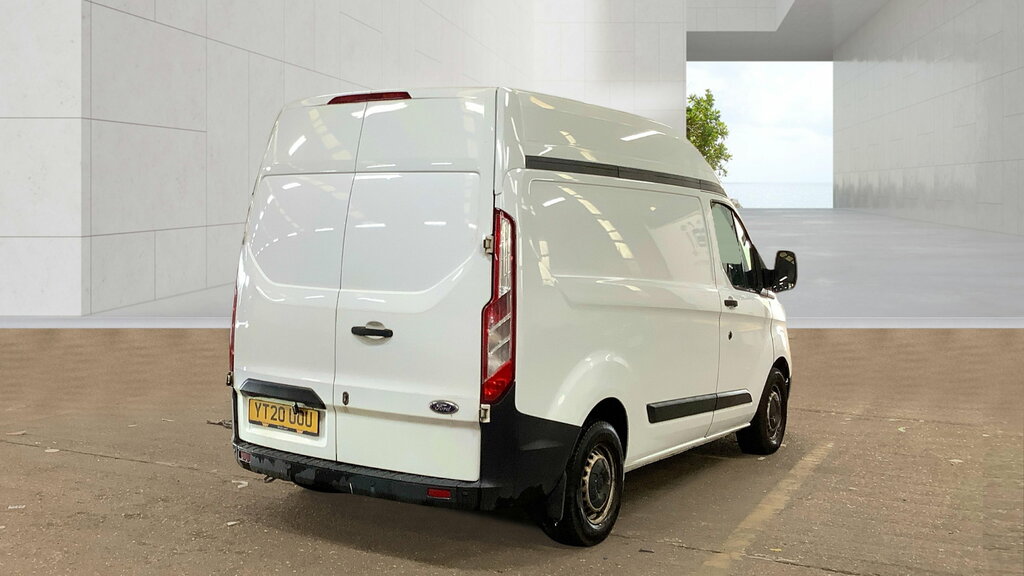 Ford Transit Custom 2.0 300 Ecoblue Leader Panel Van YT20UOU White #3