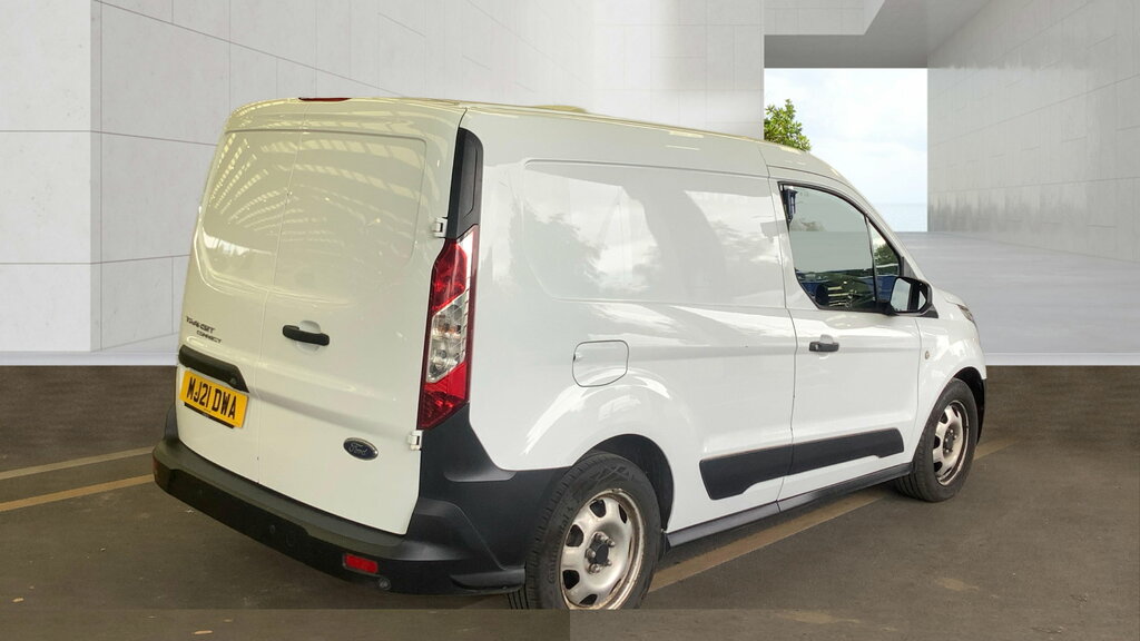 Ford Transit Connect 1.5 200 Ecoblue Leader Panel Van White #4