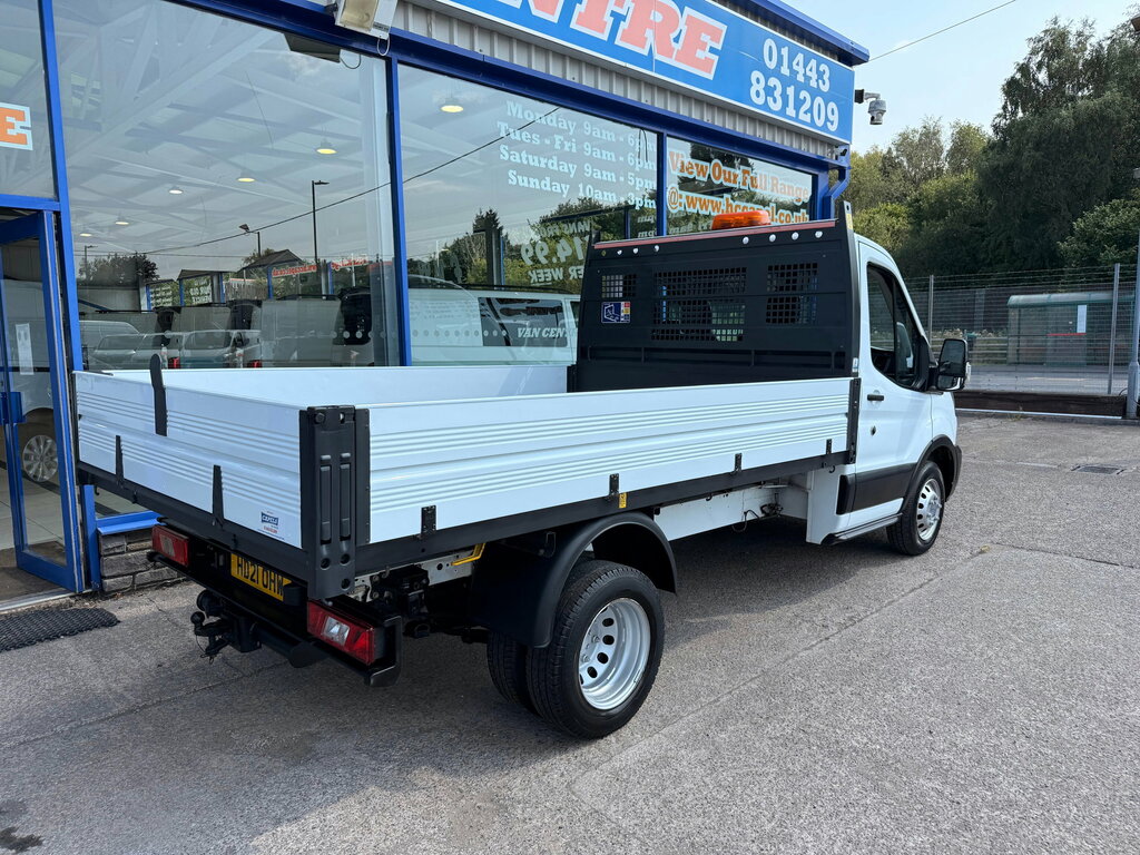 Ford Transit Custom 2.0 350 Ecoblue Hd Leader Single Cab Tipper Di HD21OHW White #5