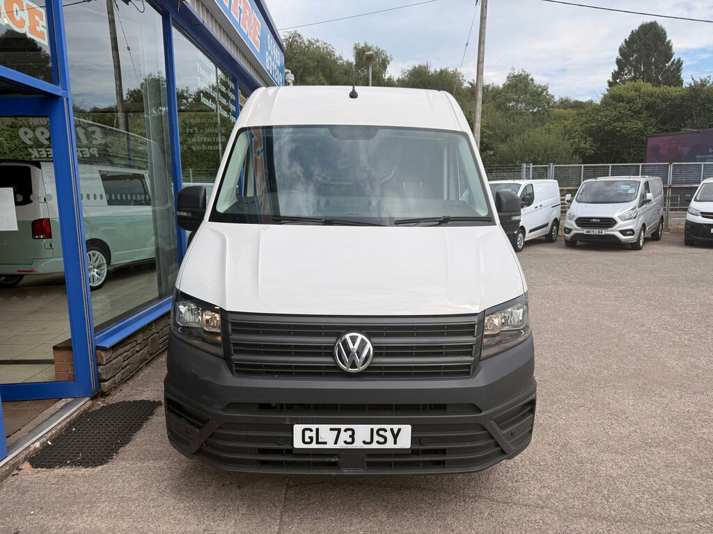 Volkswagen Crafter 2.0 Tdi Cr35 Trendline Panel Van White #2