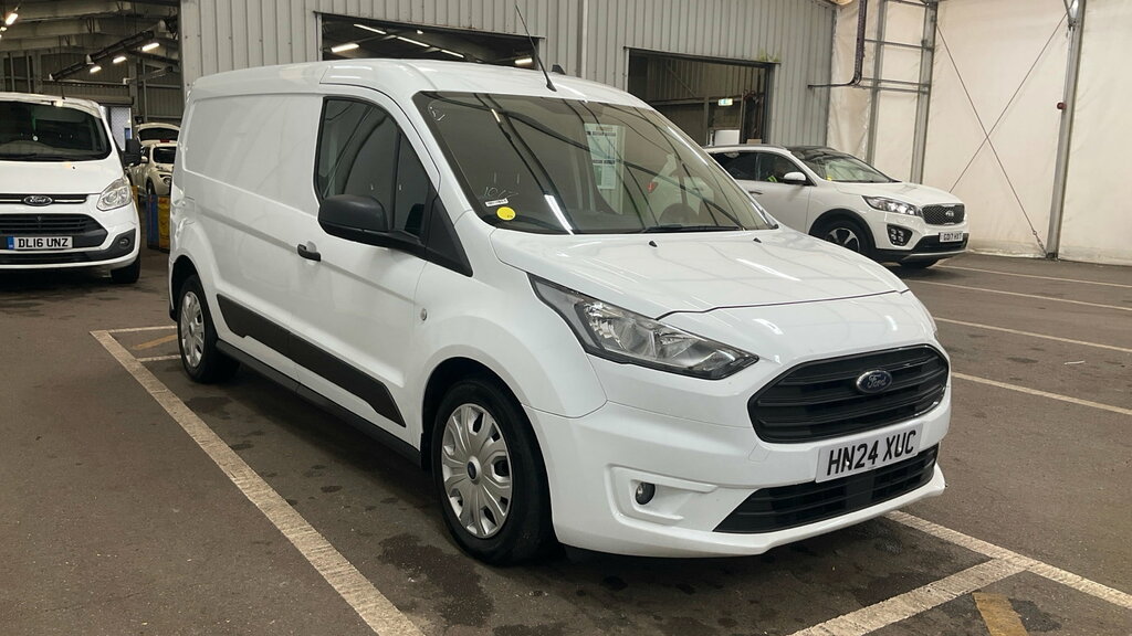 Ford Transit Connect 1.5 230 Ecoblue Trend Panel Van White #2
