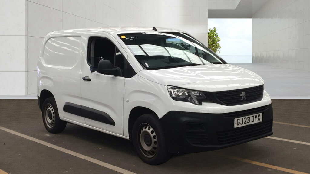 Peugeot Partner 1.5 Bluehdi 1000 Professional Premium Standard P White #2