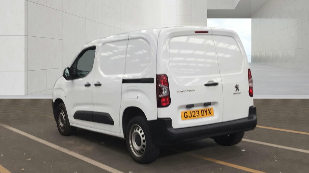 Peugeot Partner 1.5 Bluehdi 1000 Professional Premium Standard P White #3
