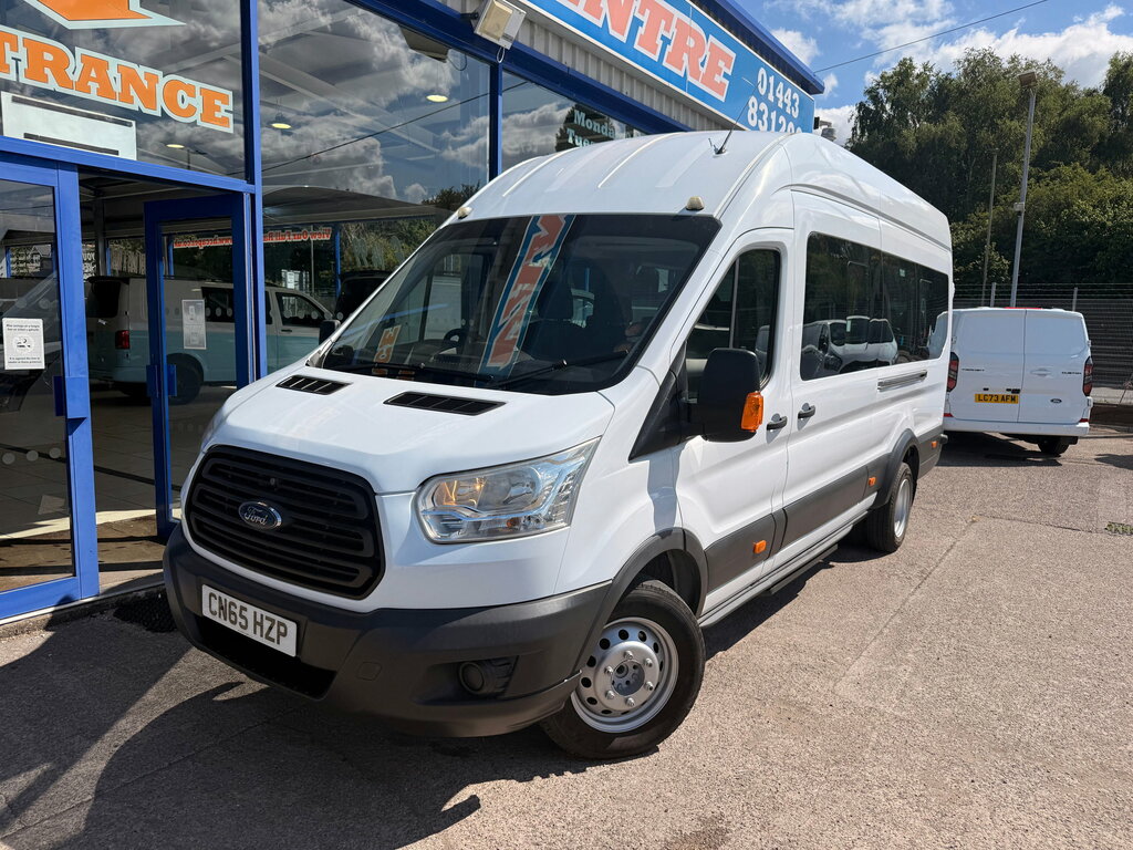 Ford Transit Custom 2.2 Tdci 460 Minibus L4 H3 17 Se White