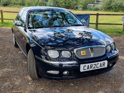 Rover 75 Connoisseur V6 GM51FWW Blue #2