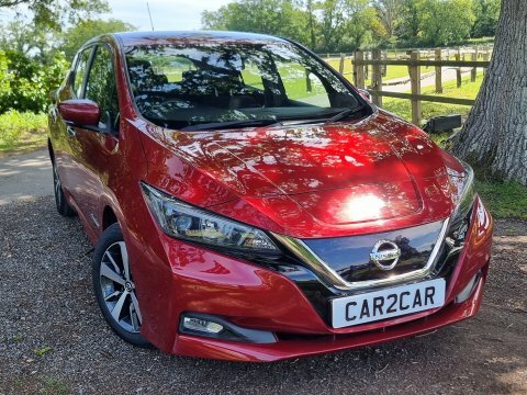 Nissan Leaf Acenta Ev Red