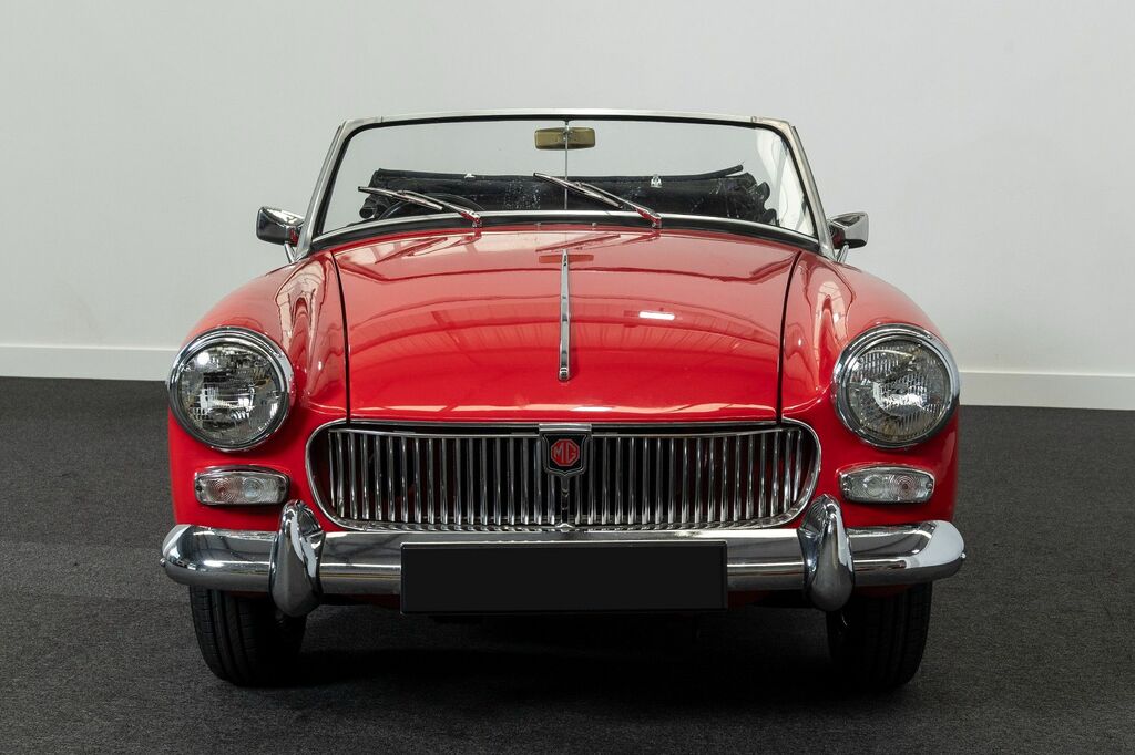 MG Midget Convertible Red #6